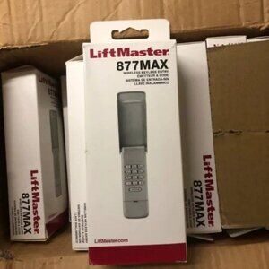 LiftMaster 877MAX Garage Door Opener Keypad Remote Keyless Entry Wireless